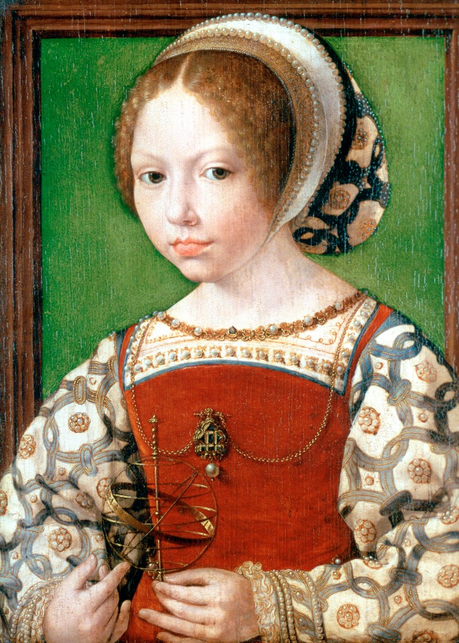 一个小女孩c1520 作者 扬·高萨特（Jan Gossaert）