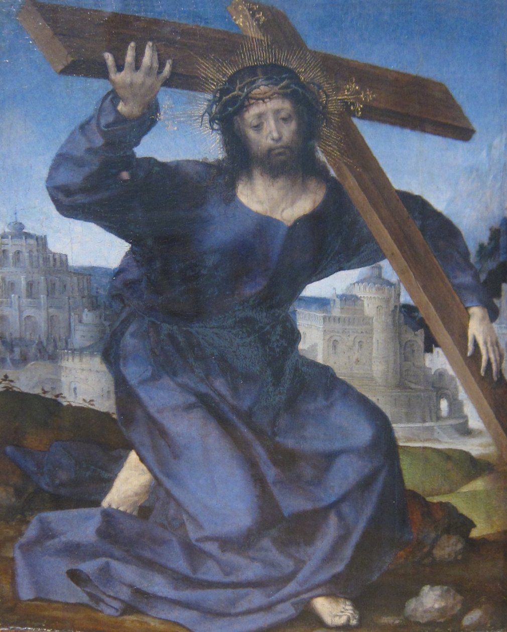 基督背十字架 作者 扬·高萨特（Jan Gossaert）