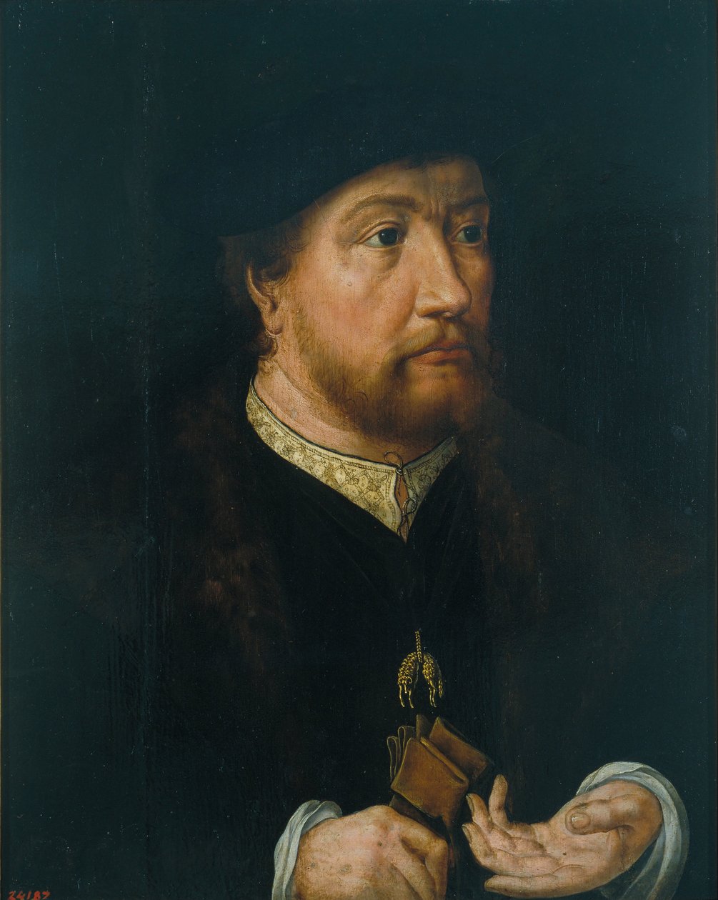 拿骚-布雷达的亨利三世1483-1538 作者 扬·高萨特（Jan Gossaert）