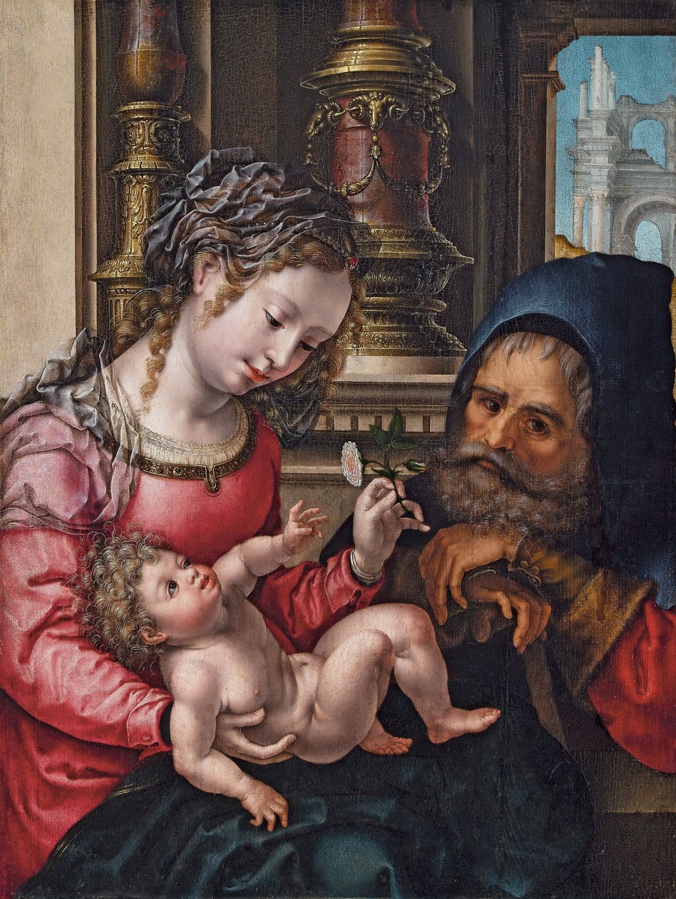 神圣家庭 作者 扬·高萨特（Jan Gossaert）