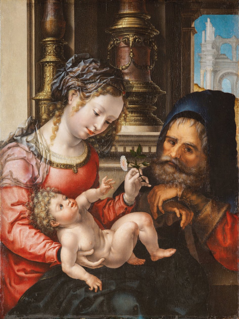 神圣家族 作者 扬·高萨特（Jan Gossaert）