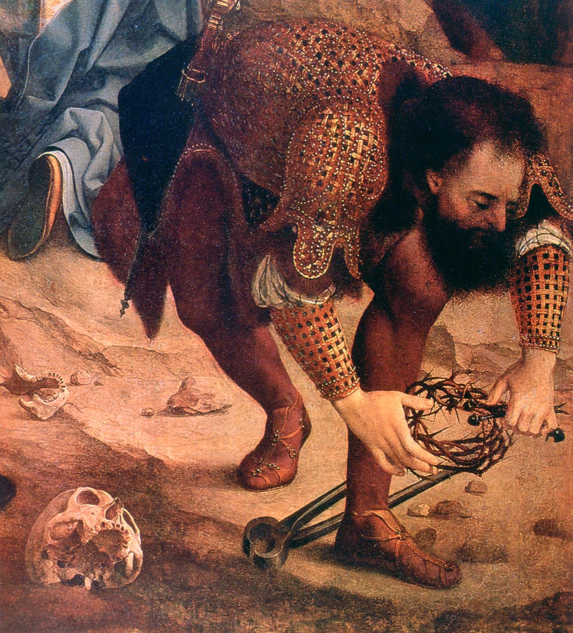 十字架的血统细节，c1520 作者 扬·高萨特（Jan Gossaert）