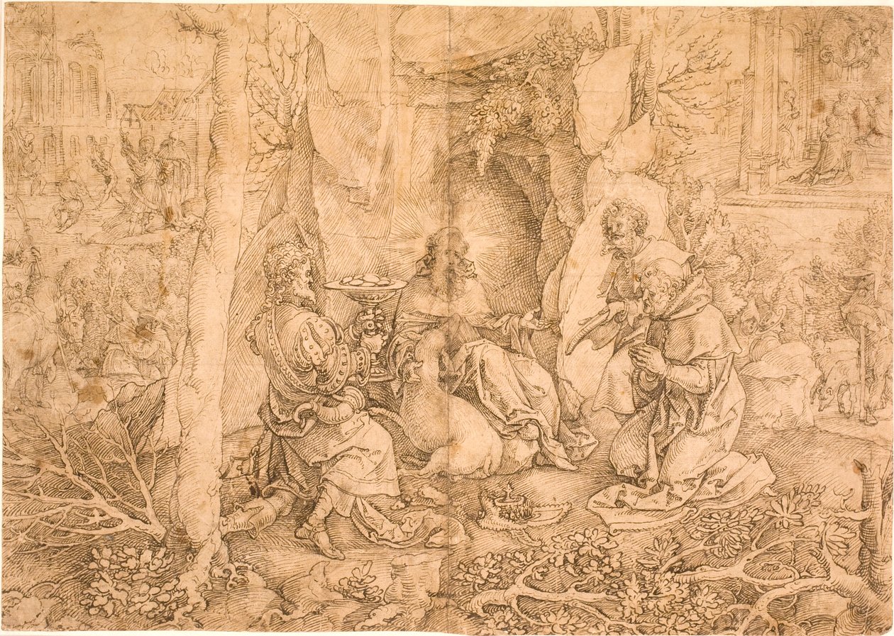 圣吉尔斯传说 作者 扬·高萨特（Jan Gossaert）