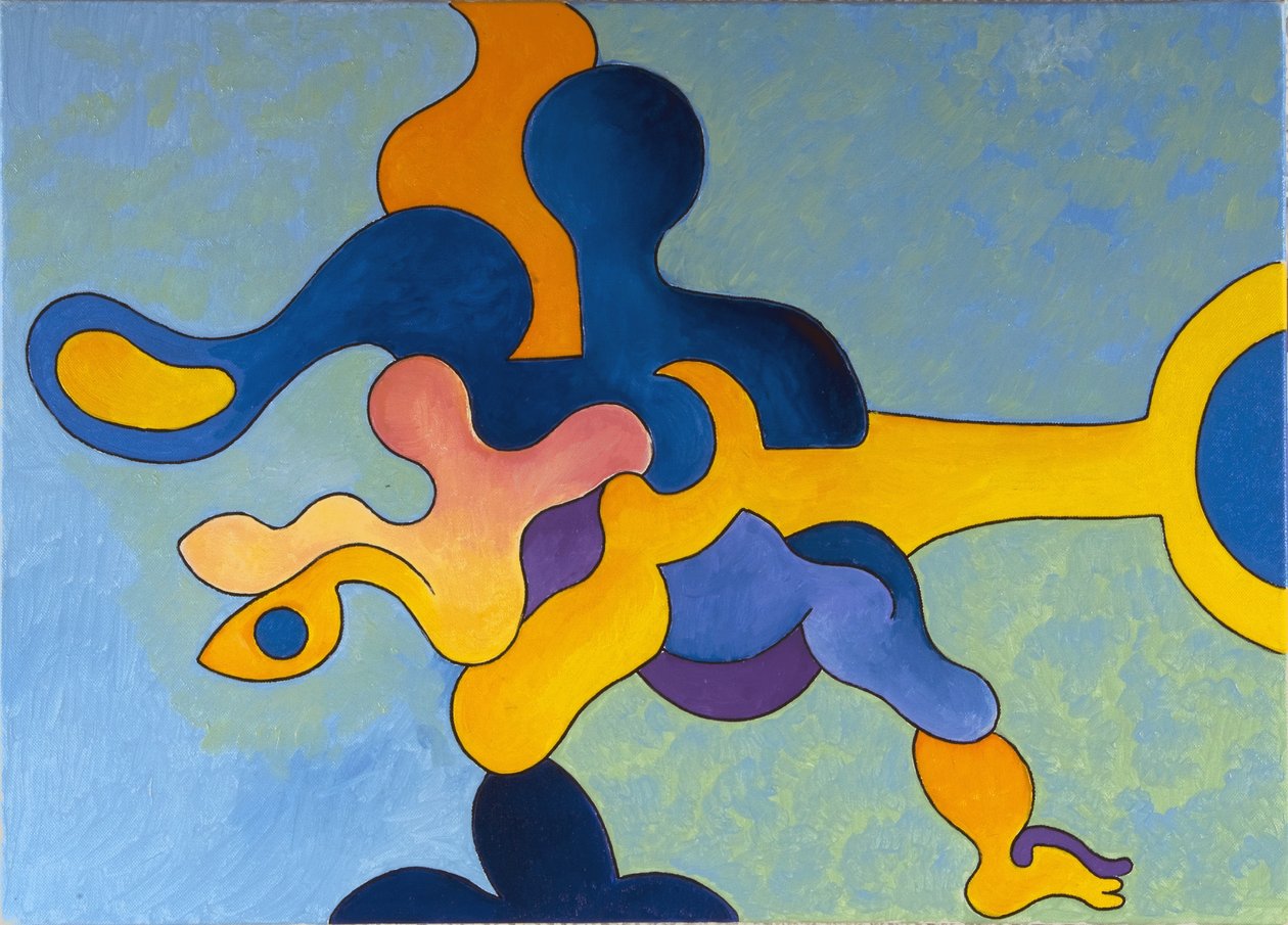 父亲的白日梦》，2007年（布面油画）。 作者 扬·格罗内伯格