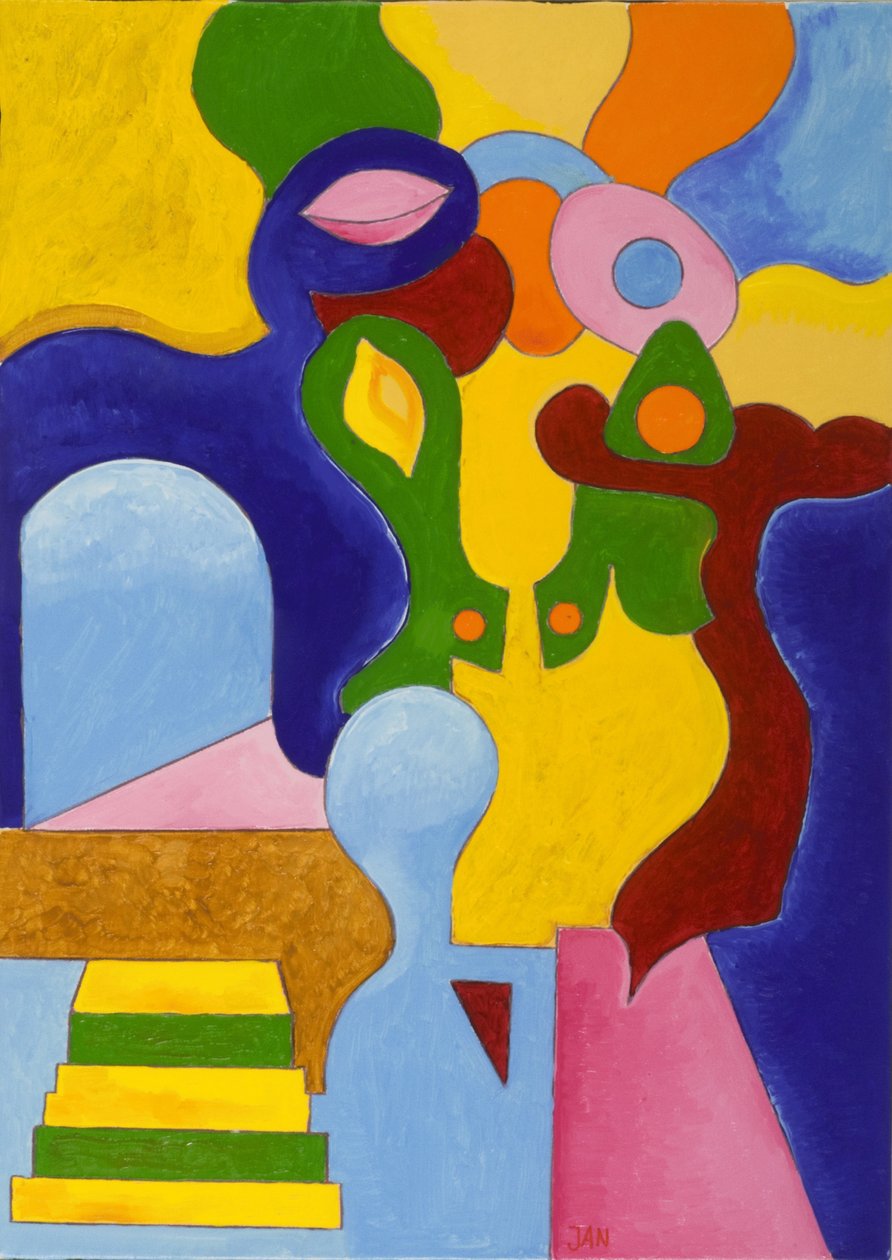 一张家庭照片，2009年（布面油画） 作者 扬·格罗内伯格