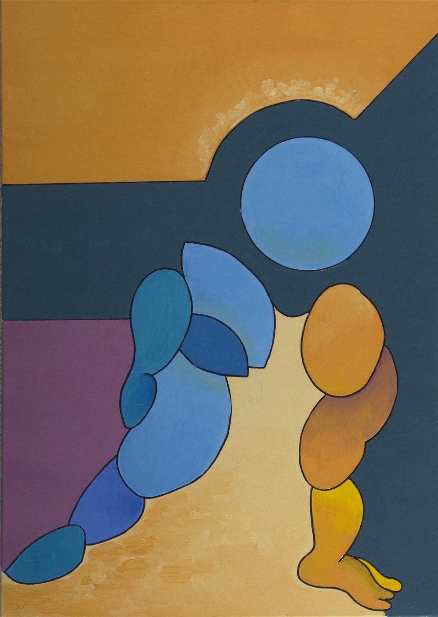 崇拜，2008年（布面油画） 作者 扬·格罗内伯格