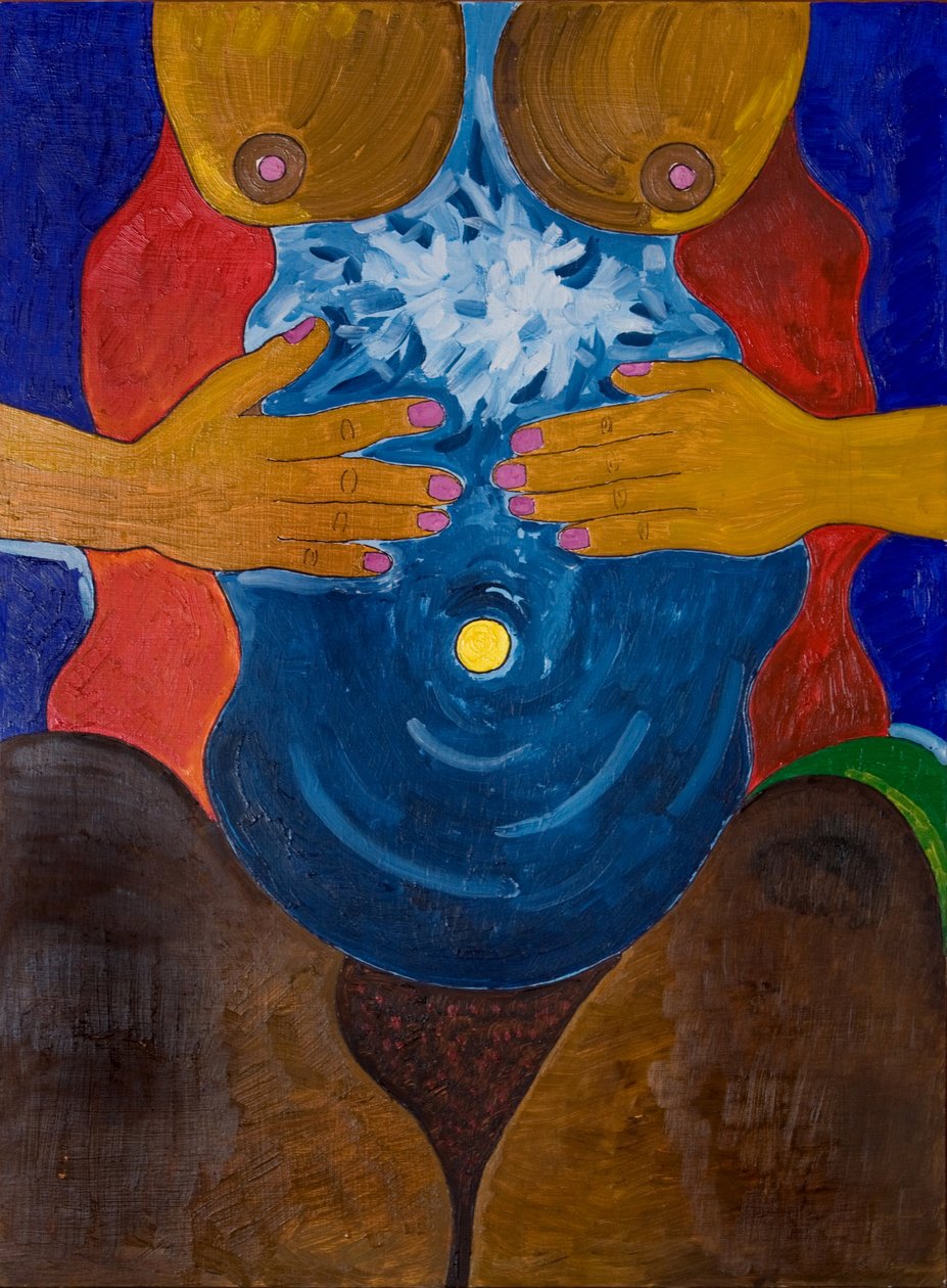 第八个月，2006（木板油画） 作者 扬·格罗内伯格