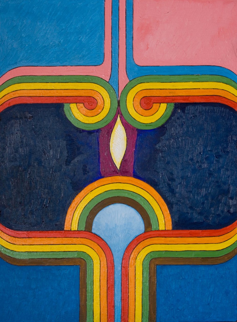 女性躯干，2006年（木板油画） 作者 扬·格罗内伯格