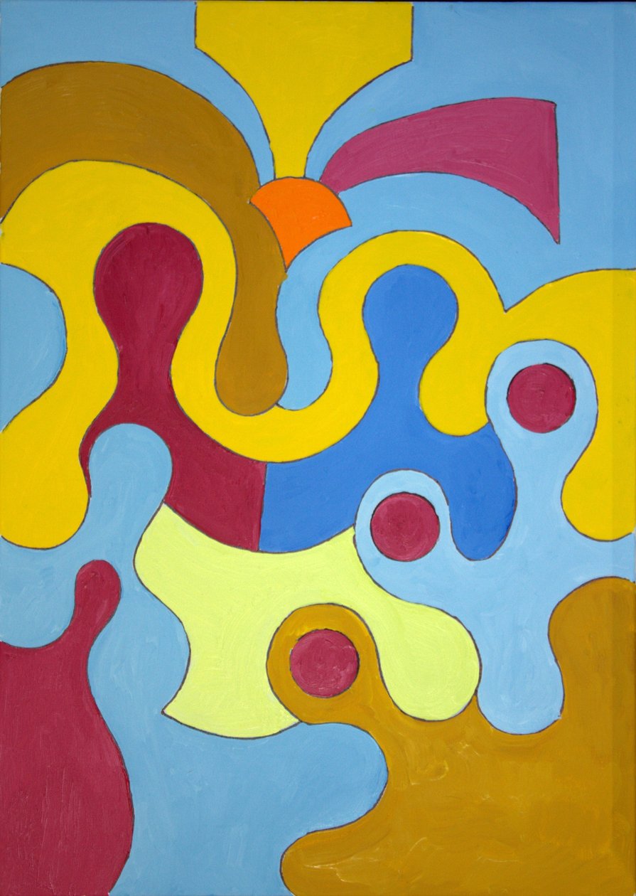 耶稣诞生的场景，2009年（布面油画） 作者 扬·格罗内伯格