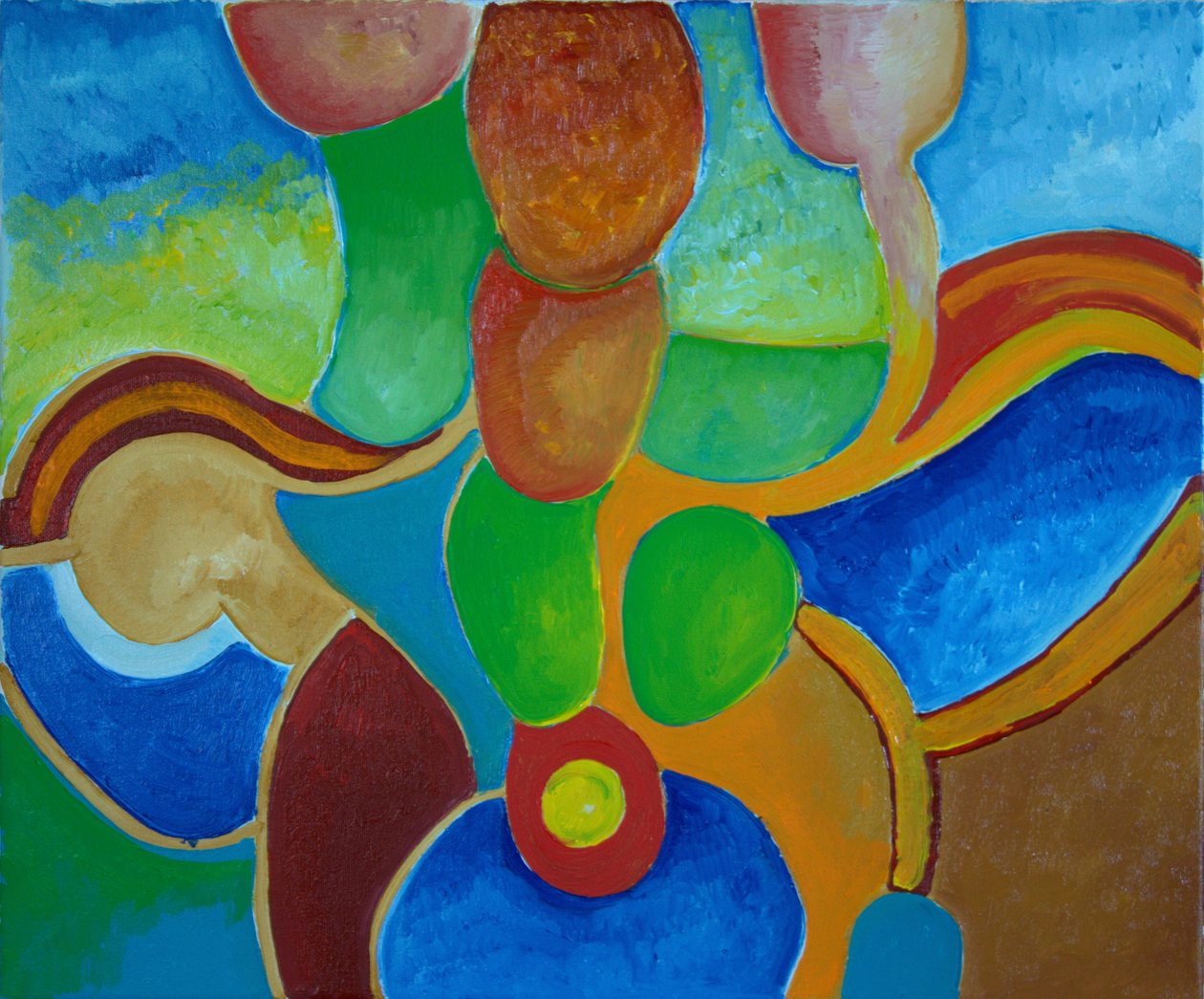 塔梅尔兰，2009年（布面油画） 作者 扬·格罗内伯格