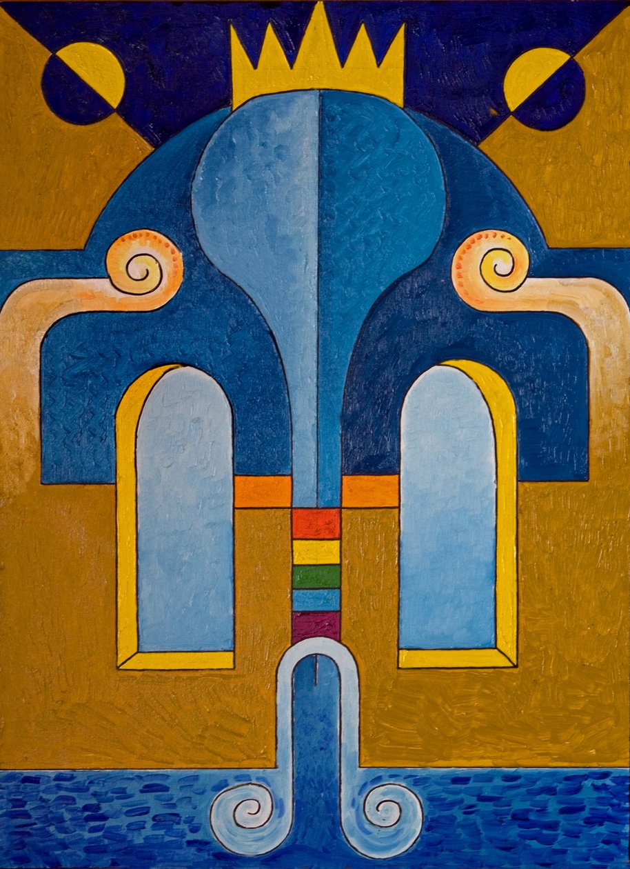 新娘》，2006年（木板油画） 作者 扬·格罗内伯格