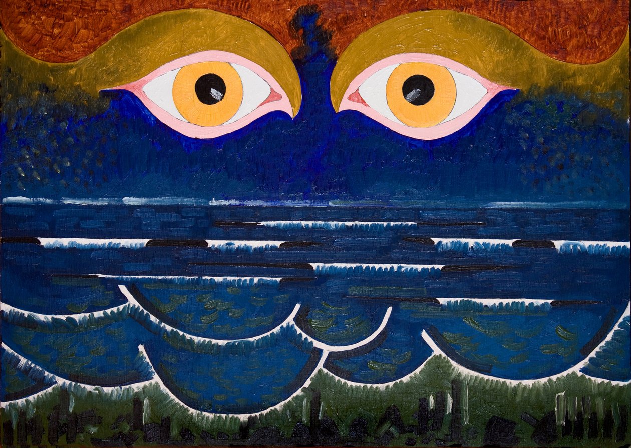 海上沉思》，2006年（木板油画） 作者 扬·格罗内伯格