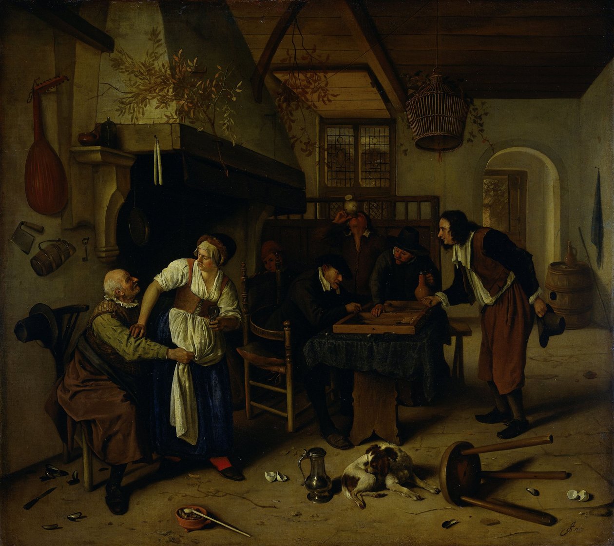  作者 扬·哈维克斯（Jan Havicksz）。斯汀