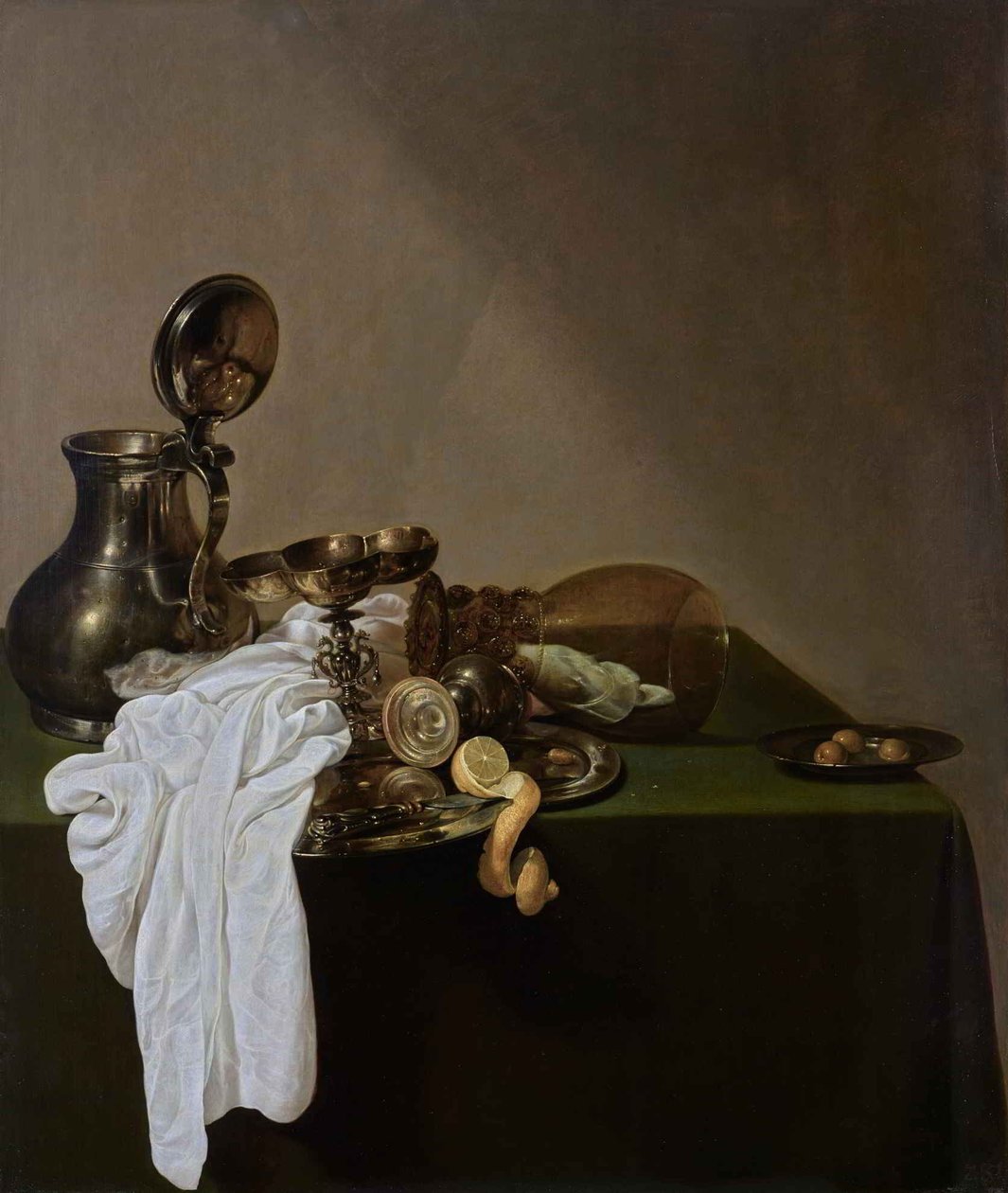 带锡壶的早餐 作者 Jan Jansz den Uyl