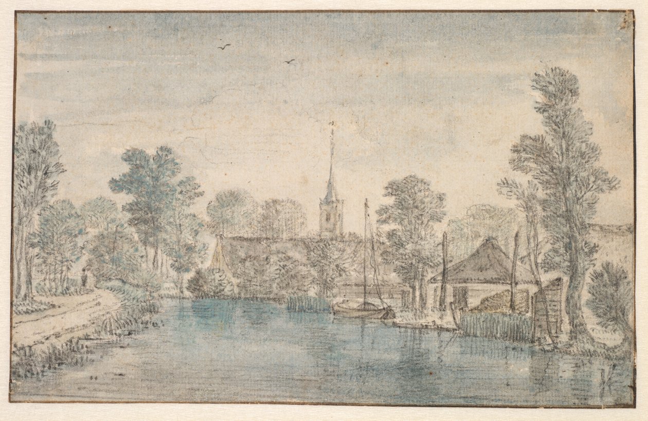 河上村庄 作者 Jan Jansz den Uyl