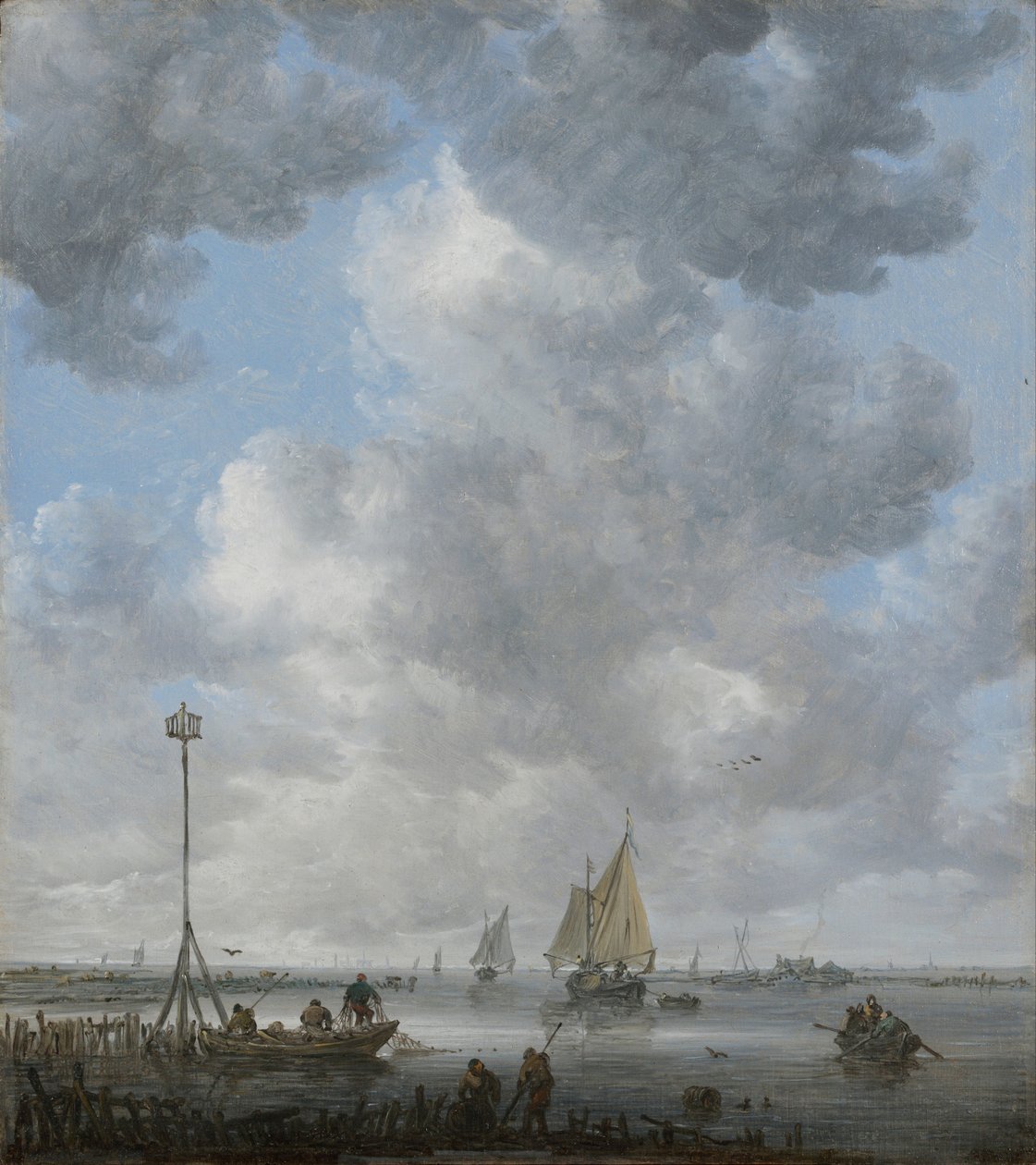 平静 作者 Jan Josefsz Goyen van