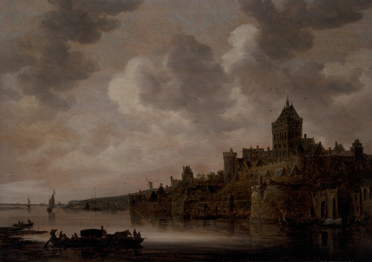 The Valkhof at Nijmegen, c.1640s (oil on panel)   1464543   zh       chinese Successfully Translated  Original: Das sechsundachtzigste Bild seit das Schicksal spottete 2 Translat: Das sechsundachtzigste Bild seit das Schicksal spottete 2 1477014 zh chinese 作者 扬·约瑟夫斯·范·高恩