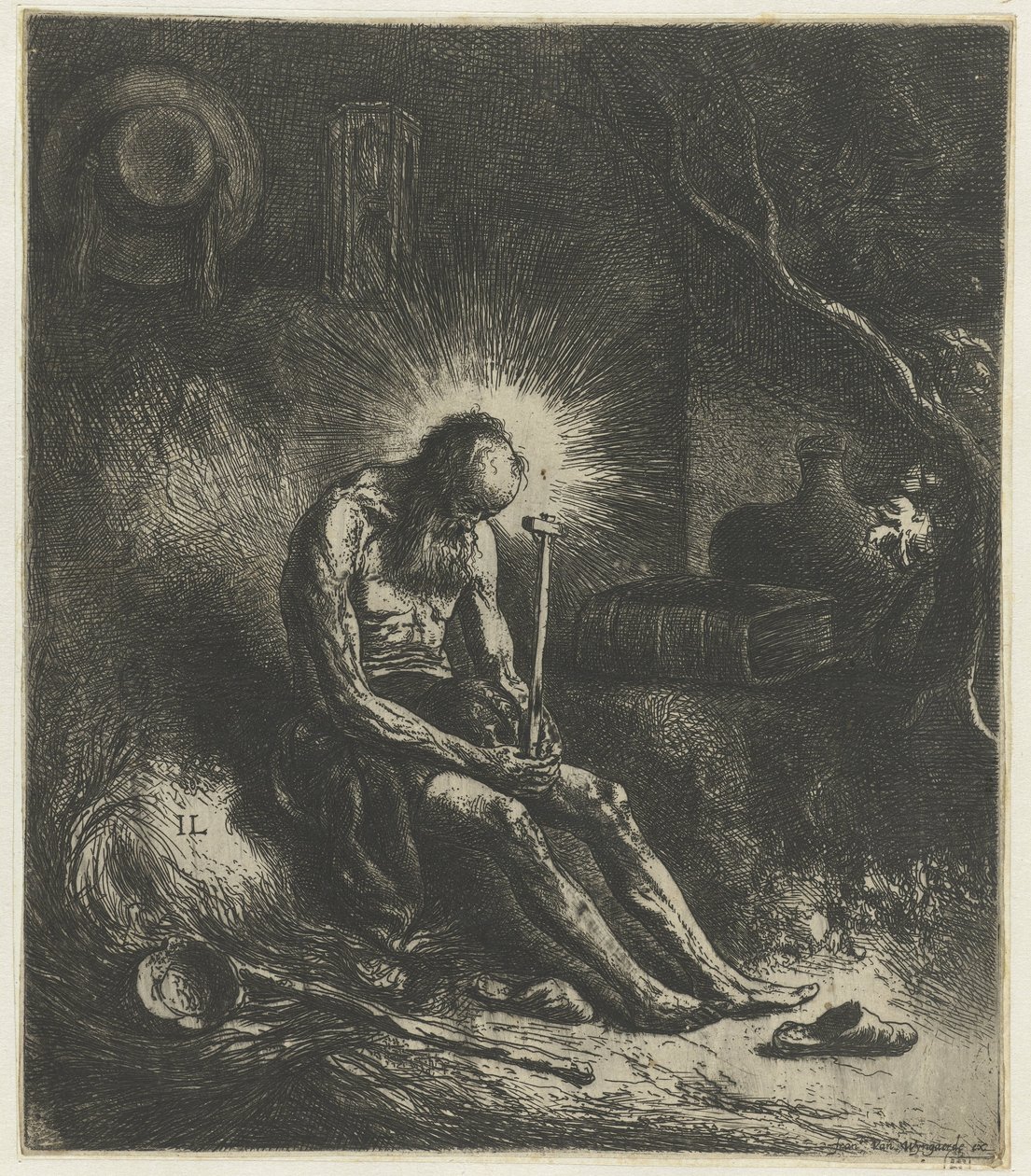 圣杰罗姆 作者 扬·利文斯（Jan Lievens）
