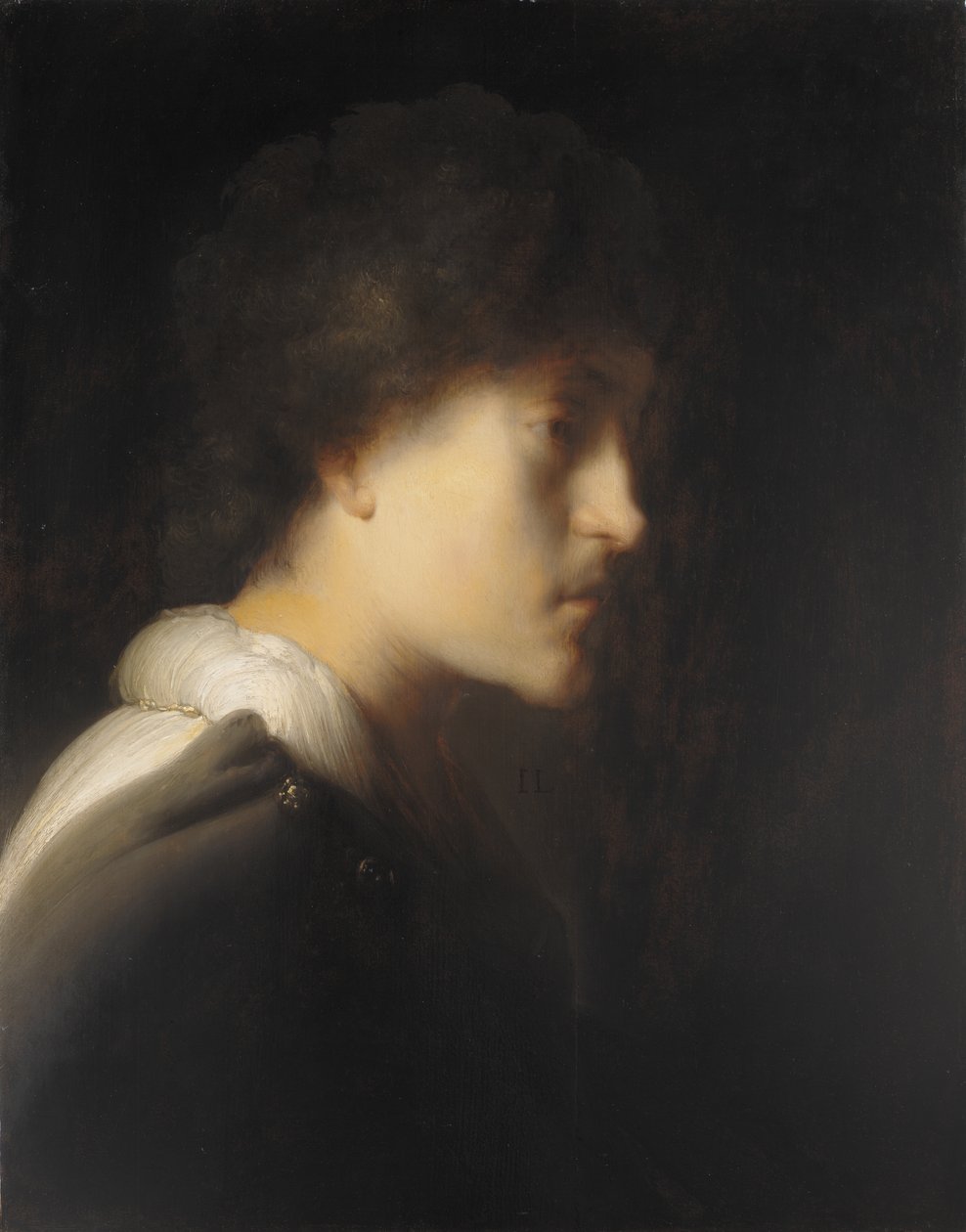 自画像 作者 扬·利文斯（Jan Lievens）