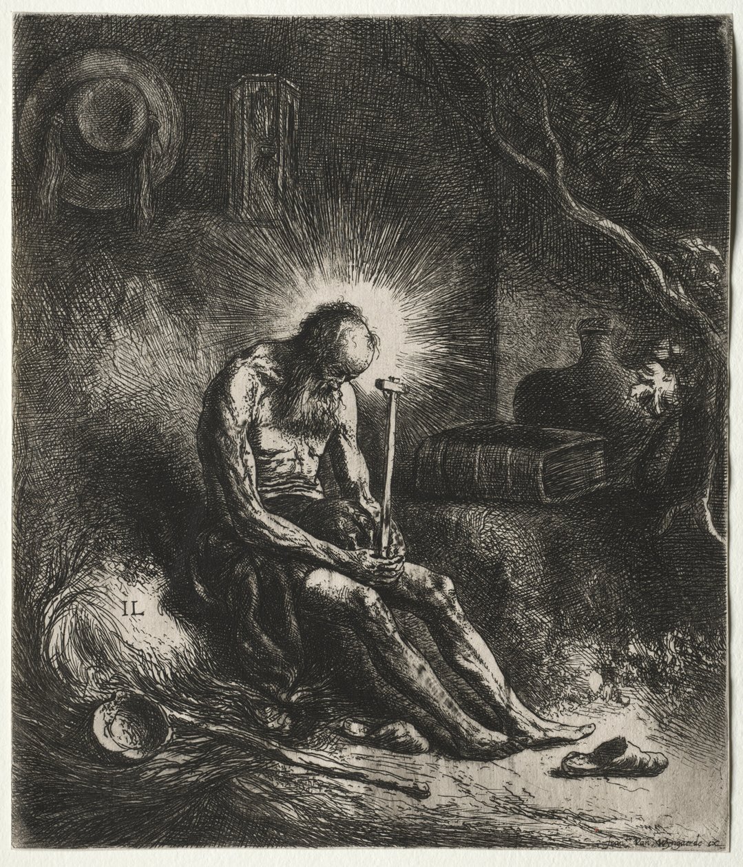 圣杰罗姆 作者 扬·利文斯（Jan Lievens）