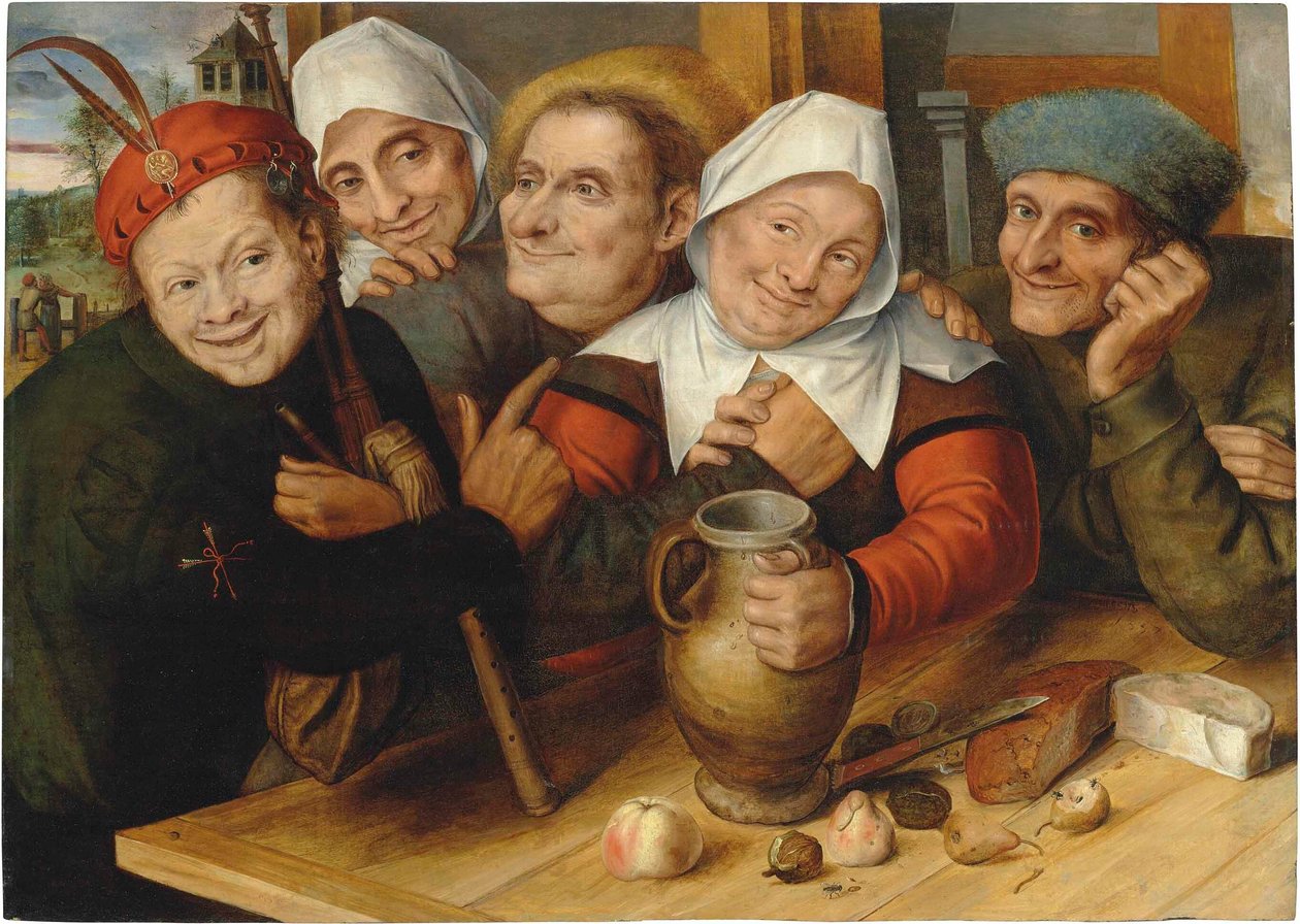 快乐的公司 作者 扬·马特西斯（Jan Matsys）