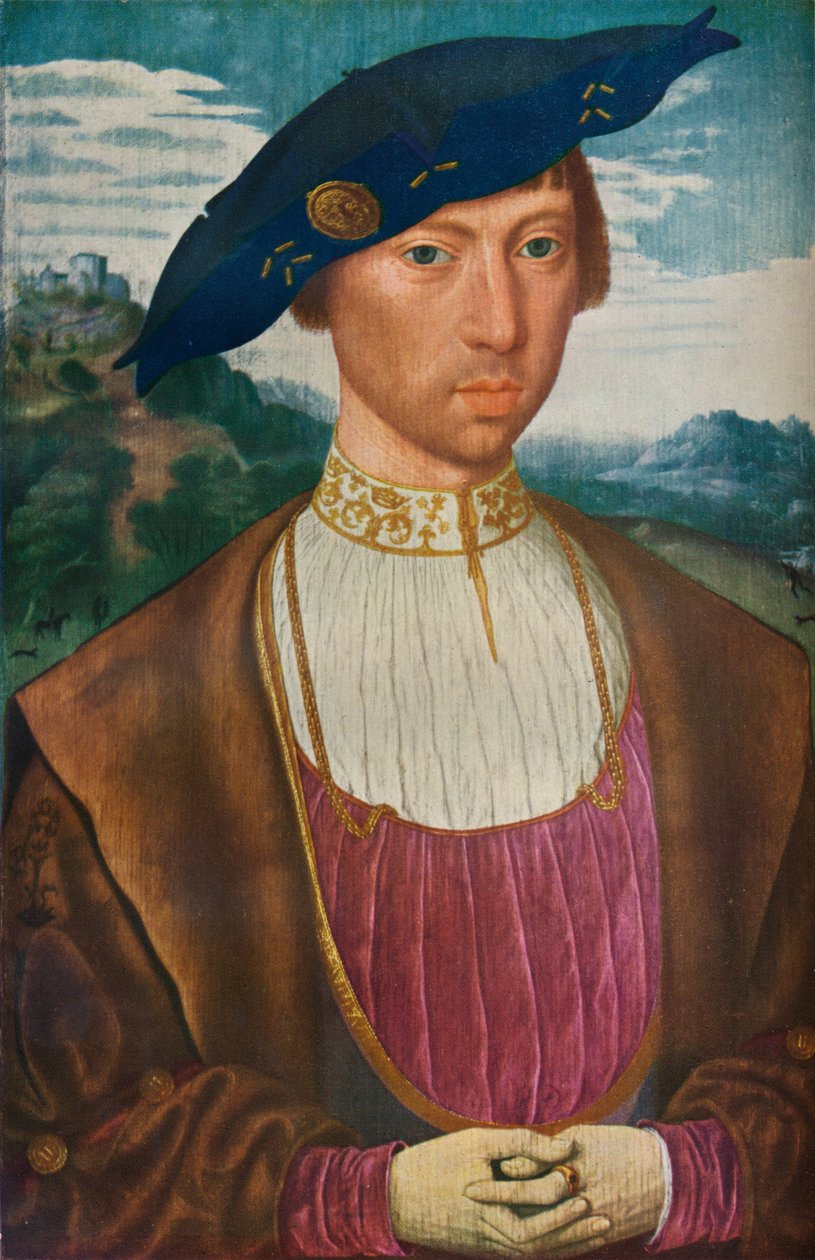 Joost van Bronckhorst的肖像，c1520 作者 扬·莫斯塔特（Jan Mostaert）