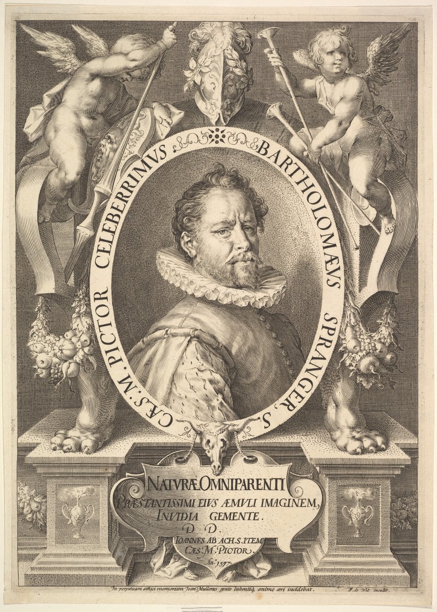 Bartholomeus Spranger, 约1618年 作者 简·穆勒