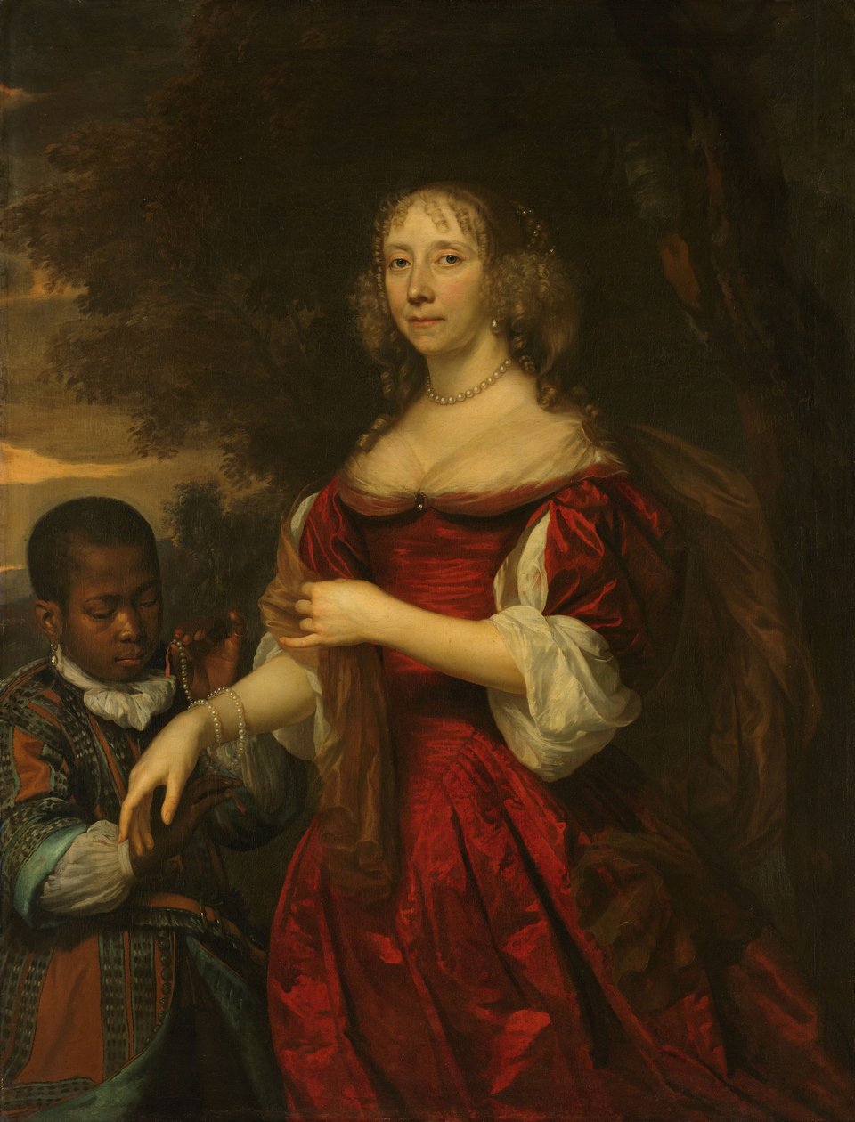 玛格丽特·范·雷普斯特（Margaretha van Raephorst），1668年 作者 Jan Mytens或Mijtens