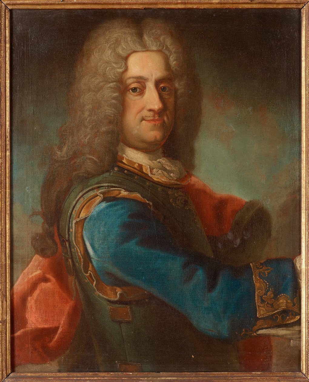 图尔·加布里埃尔·比尔克伯爵 (1684-1763) 的肖像，由 Mijtens (Meytens)、Martin van, the Younger (1695-1770) 创作。 布面油画。 尺寸：80x64.5 厘米。 私人收藏 作者 Jan Mytens或Mijtens