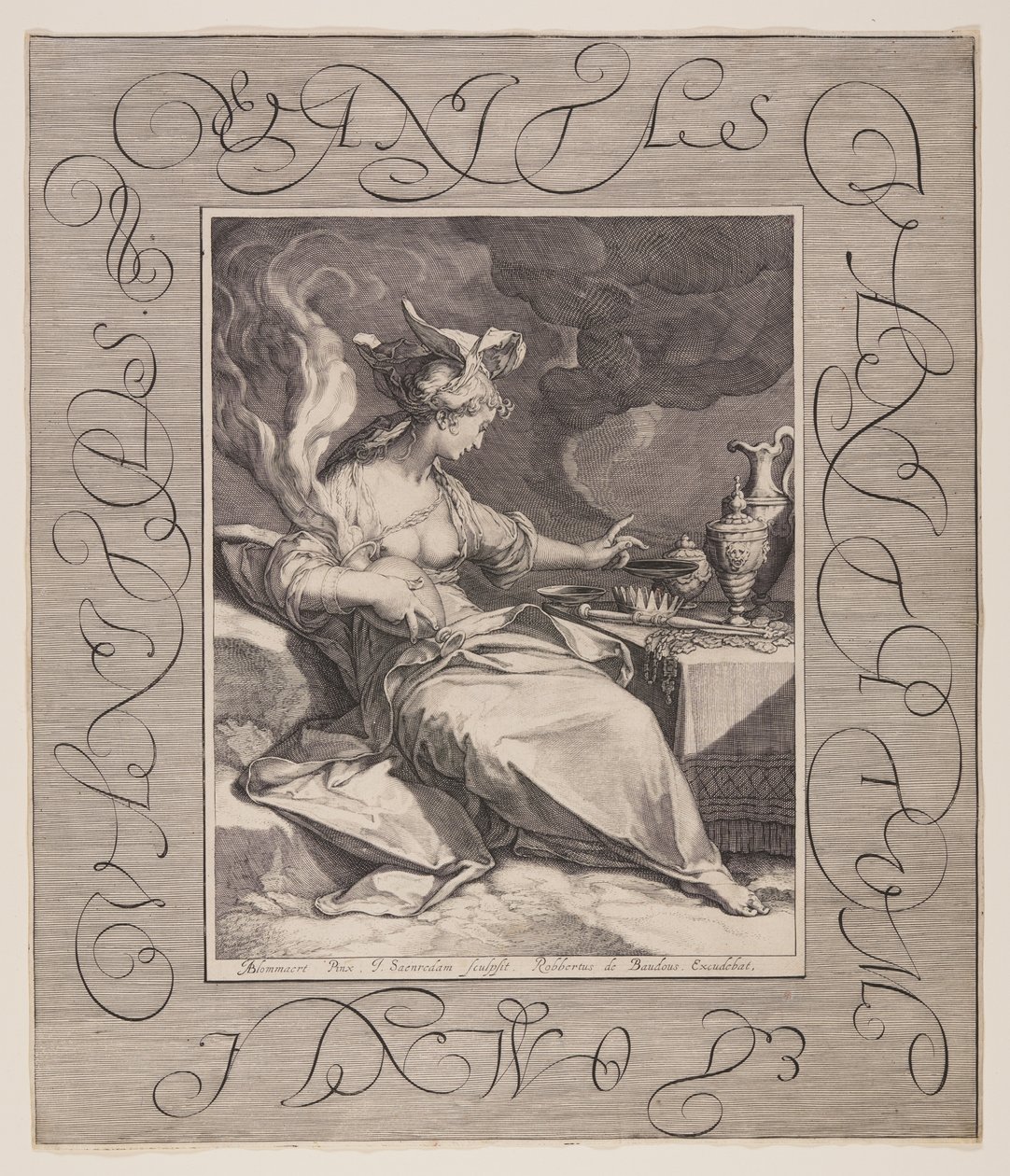 Vanitas Vanitatum et Omnia Vanitas 作者 扬·萨恩雷丹（Jan Saenredam）