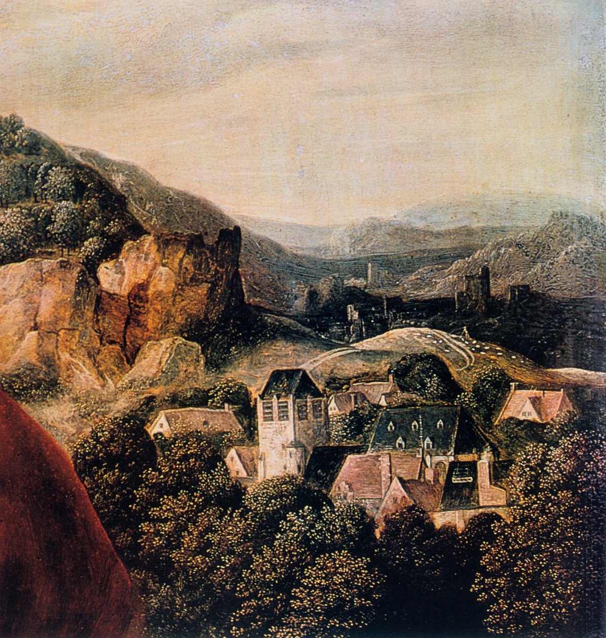 圣杰罗姆（St Jerome），细节，1543年。 作者 扬·桑德斯·范·赫姆森