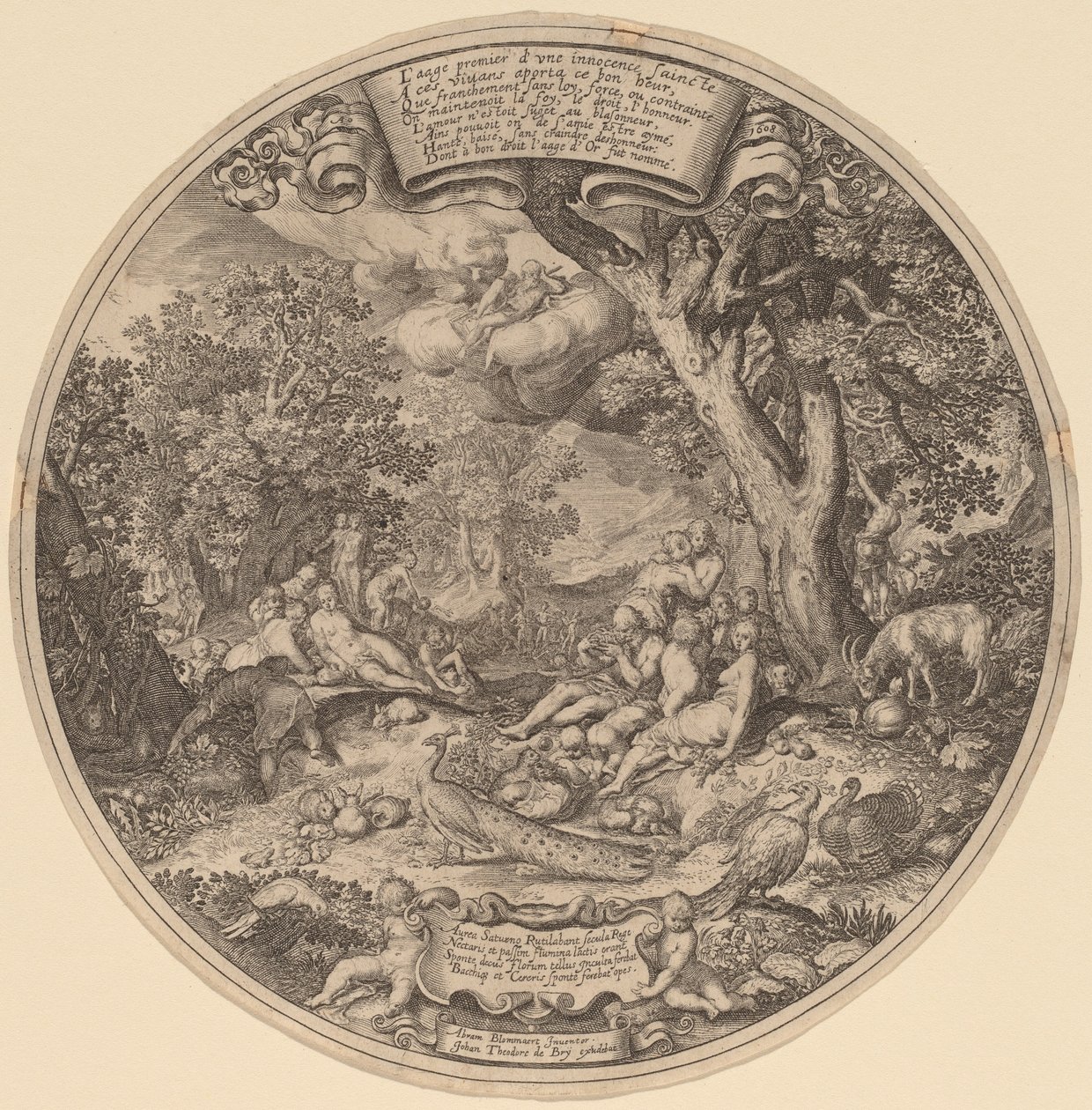 黄金时代 作者 Jan Theodor de Bry 继 Nicolaes 之后 Abraham Bloemaert
