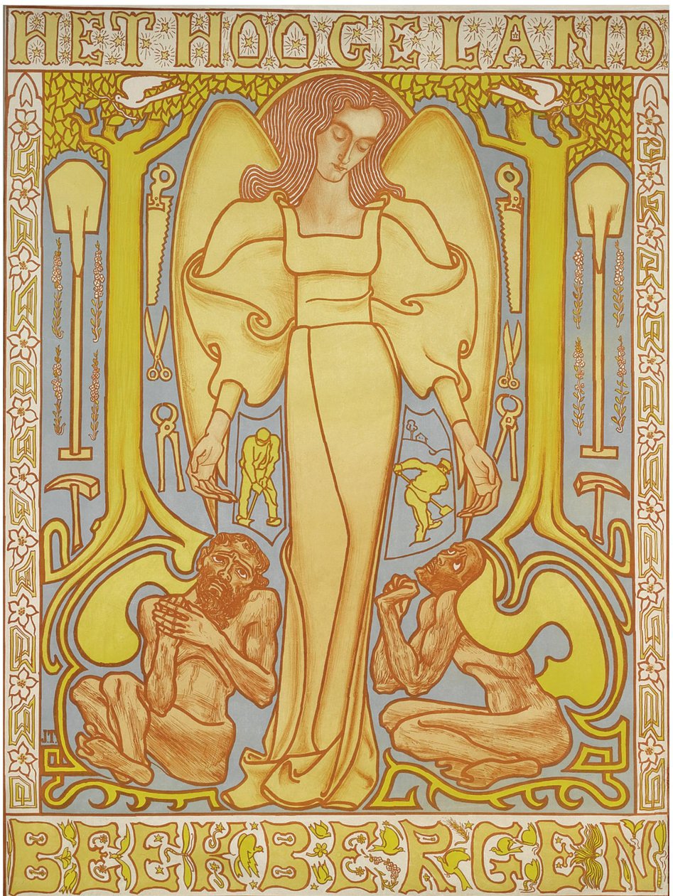 Hoogeland Beekbergen，1896年 作者 扬·图洛普
