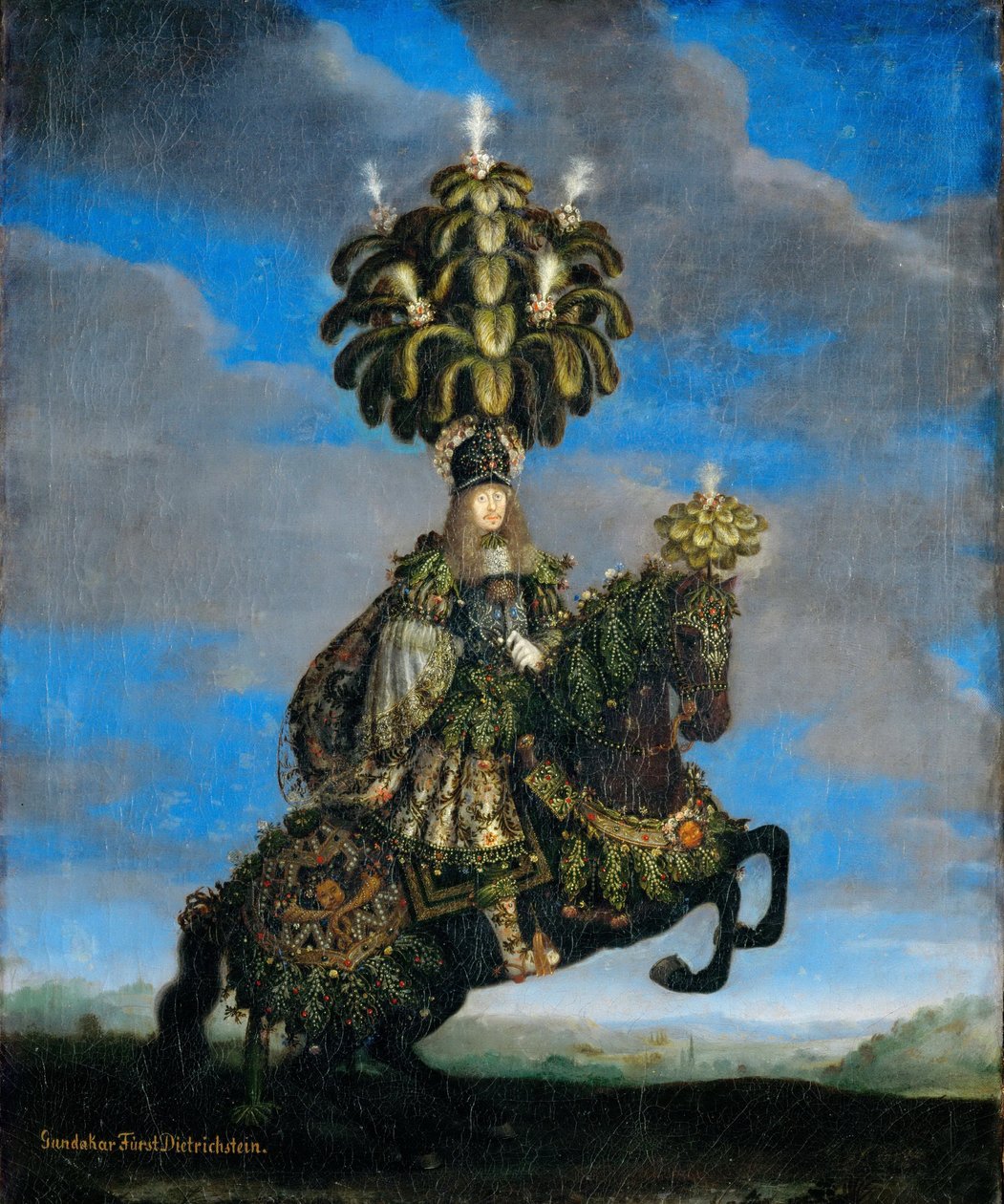 贡达卡，Dietrichstein王子，1623-1690年，身着芭蕾舞服，1667年 作者 扬·托马斯（Jan Thomas）