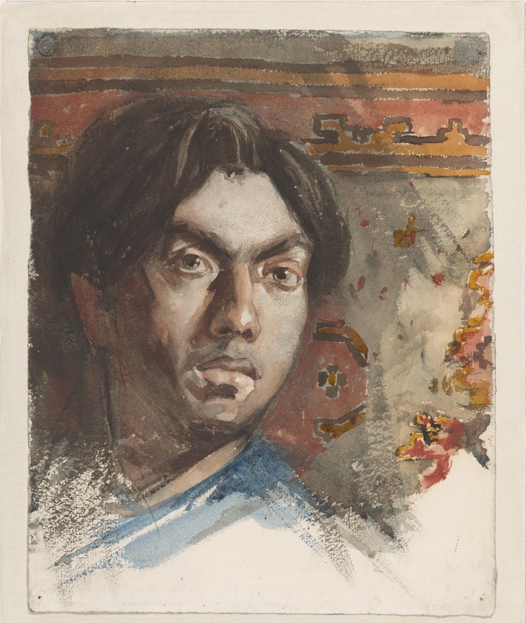 自画像》，1881年。 作者 扬·图洛普