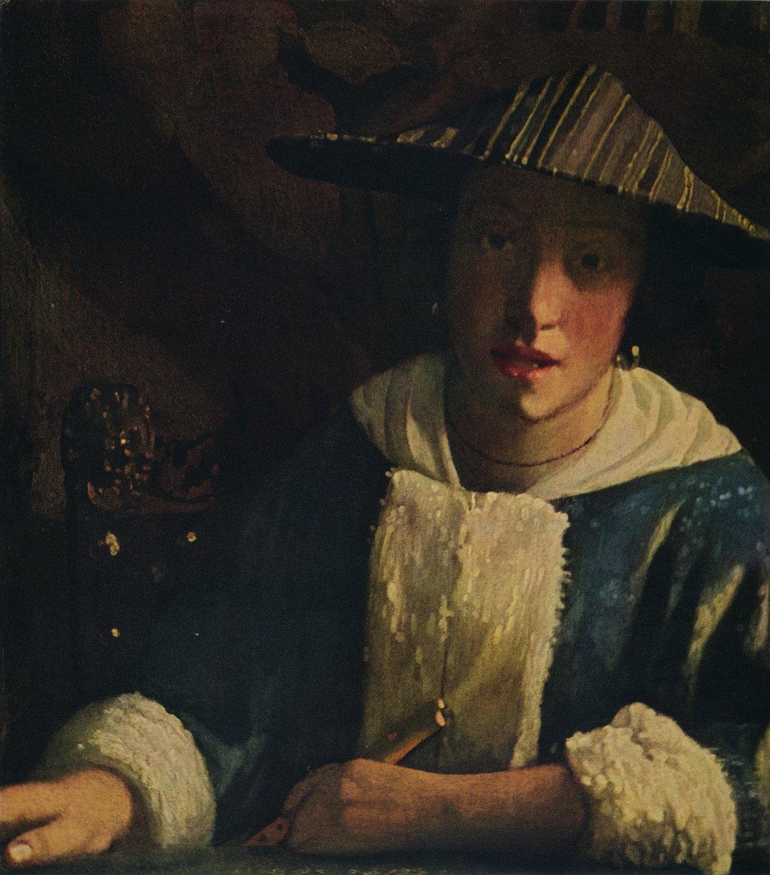 长笛少女c1665-1675 作者 扬·维米尔·范·代尔夫特