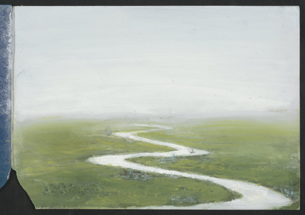 河流景观 作者 简维特