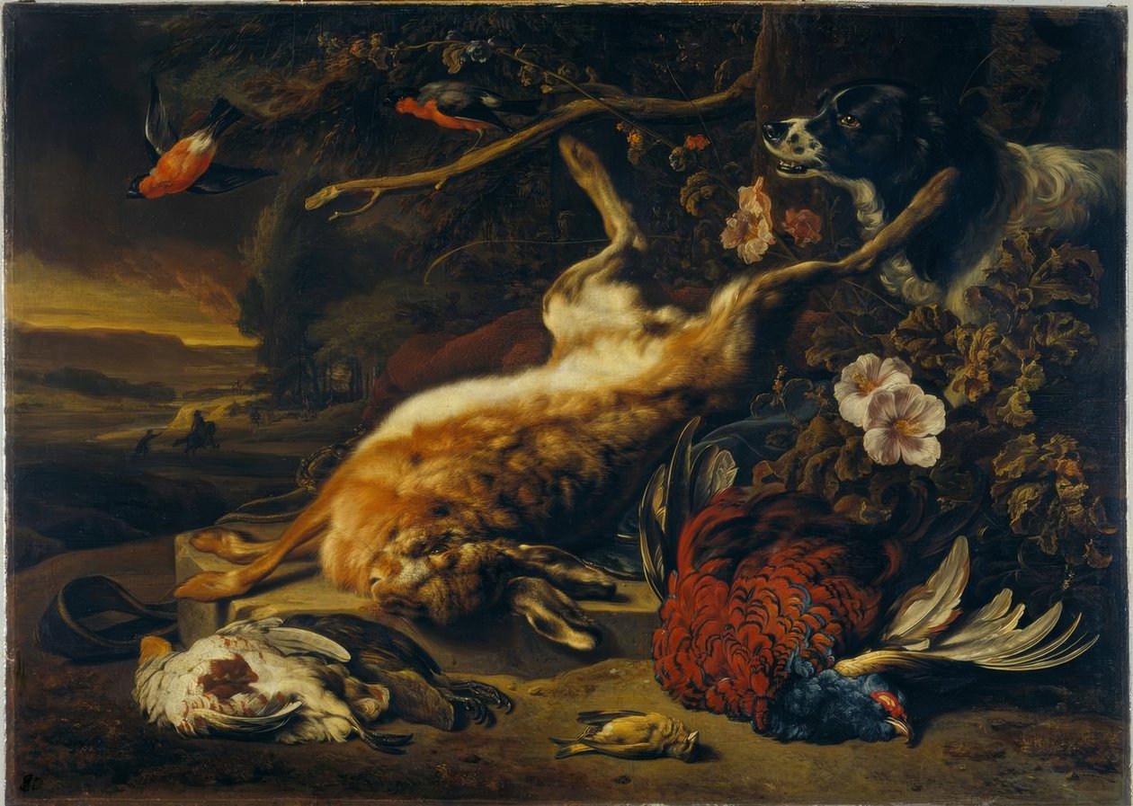Jagdstilleben 作者 Jan Baptist Weenix