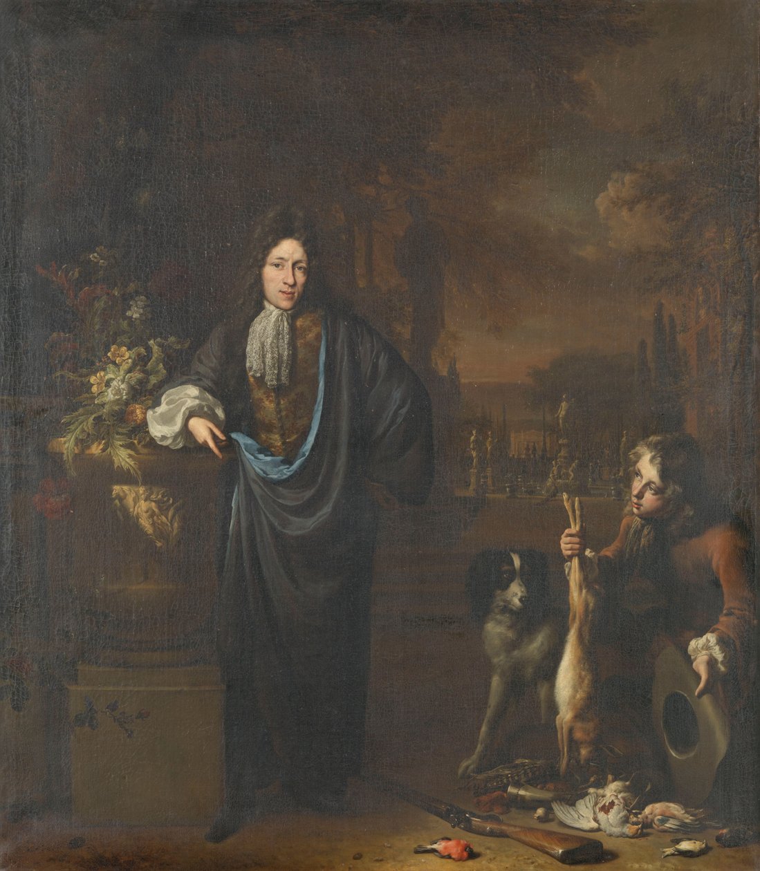 西尔维斯特·范·通厄伦的肖像 作者 Jan Baptist Weenix