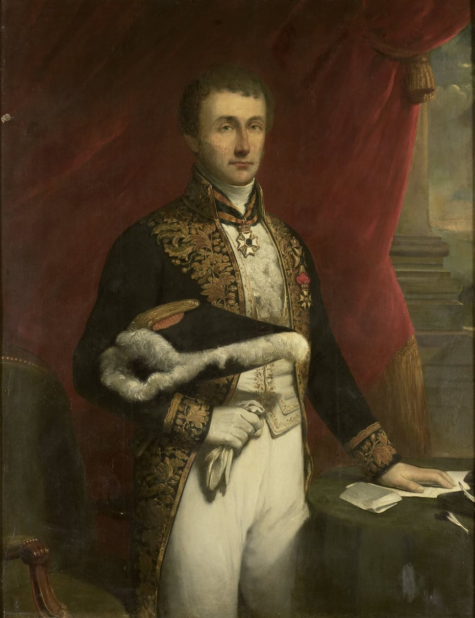 彼得-默库斯（1787-1844 年）。总督（1841-44 年） 作者 Jan Willem Pieneman（复制后）
