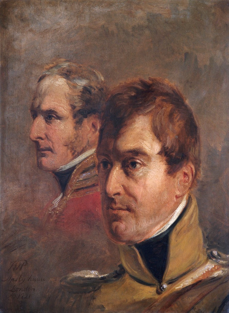 英国少将Frederick Ponsonby爵士的画像 Colin Campbell爵士，1821年 作者 简·威廉·皮涅曼