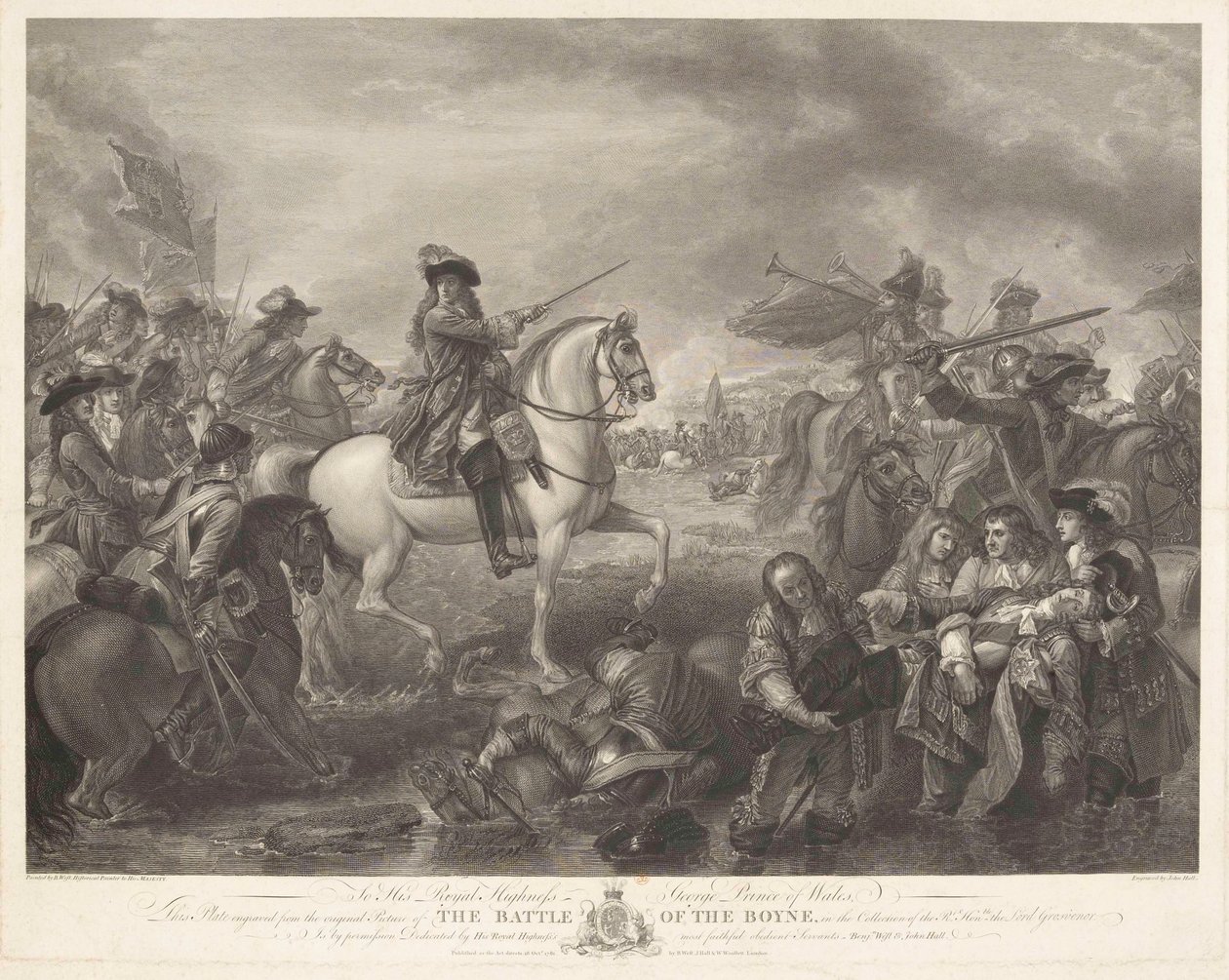 Battle of the Boyne 作者 扬·威克（Jan Wyck）