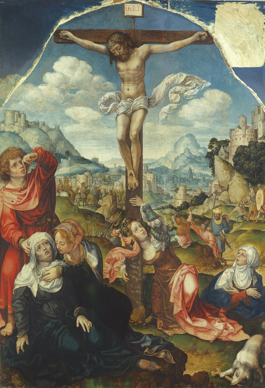被钉十字架 作者 扬·高萨特（Jan Gossaert）