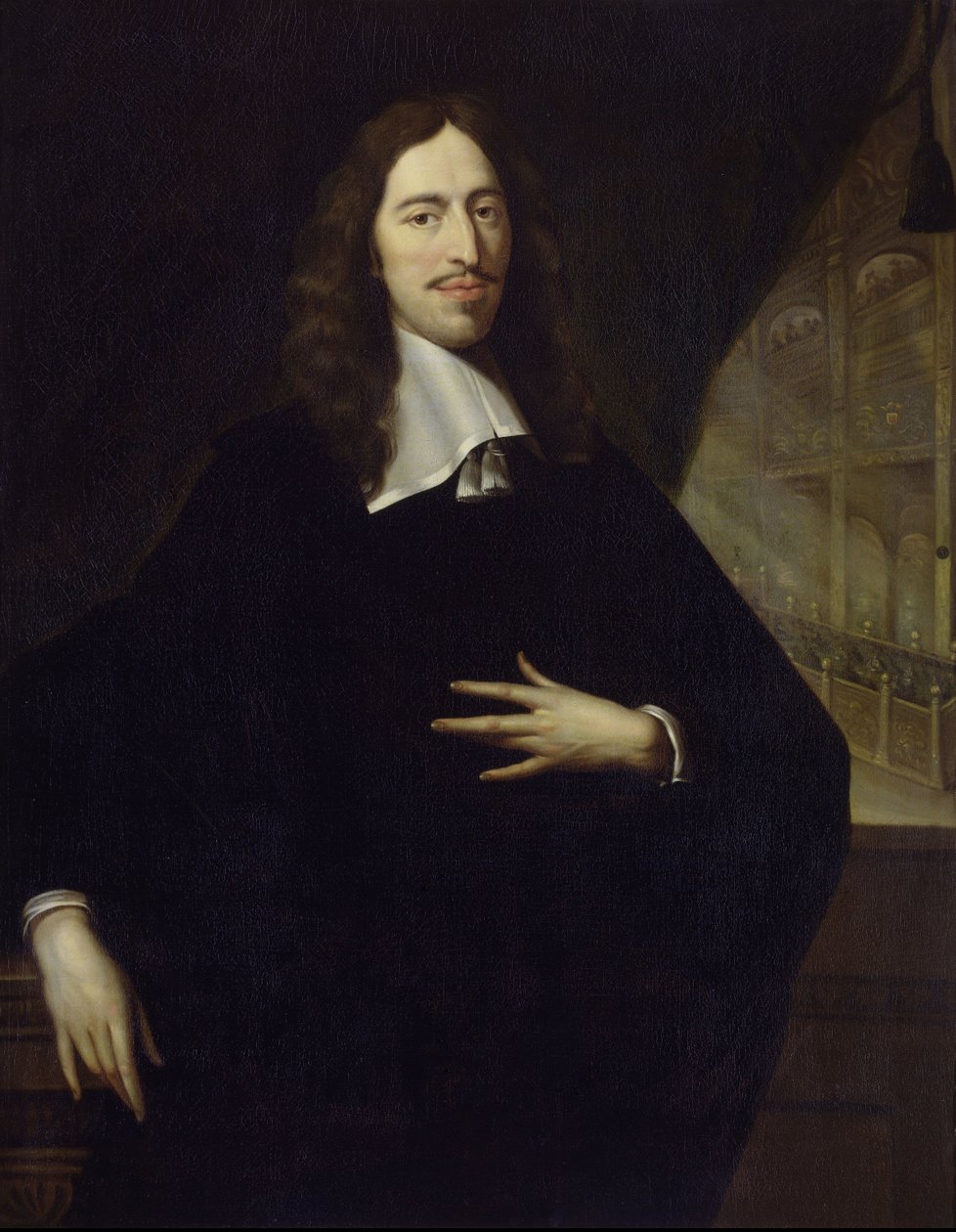 约翰德威特（1625-1672）。荷兰的Grand Pensionary，1643-1700（布面油画 作者 简·德·班