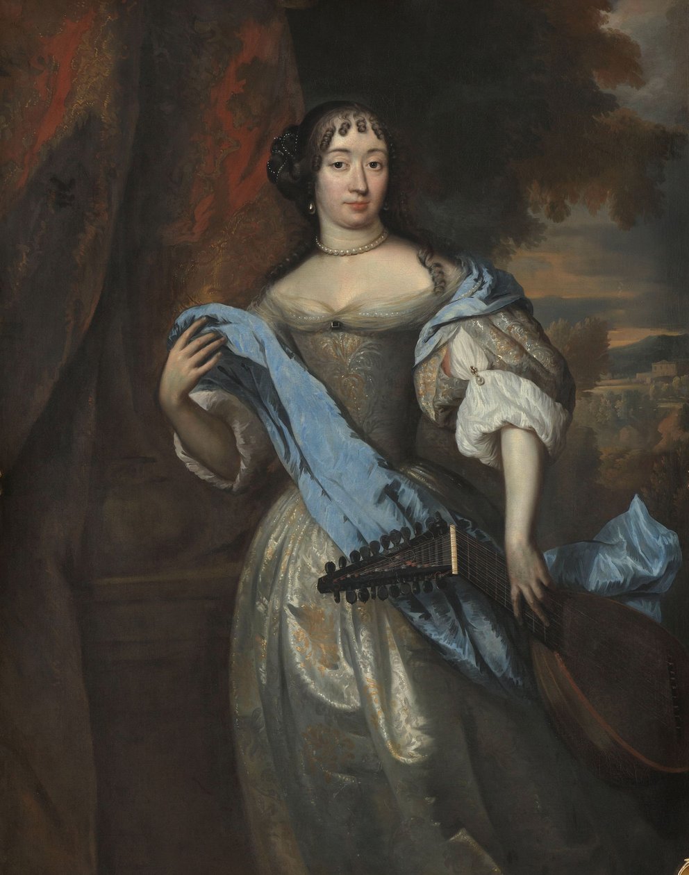 Johanna le Gillon，妻子或Hieronymus van Beverningk，Jan de Baen，1670 作者 简·德·班