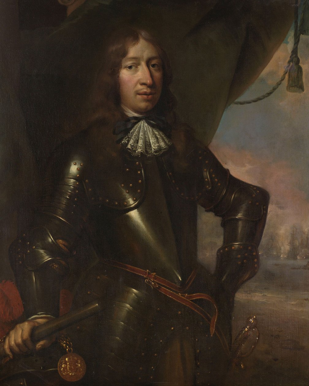 Willem Joseph Baron van Gendt（1625-1672）。海军中将，1667-1702 作者 简·德·班
