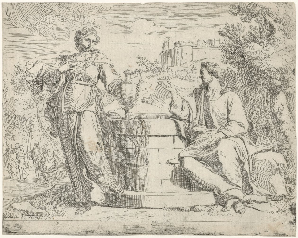 Christus en de Samaritaanse vrouw 作者 Jan de Pape（拒绝归属）