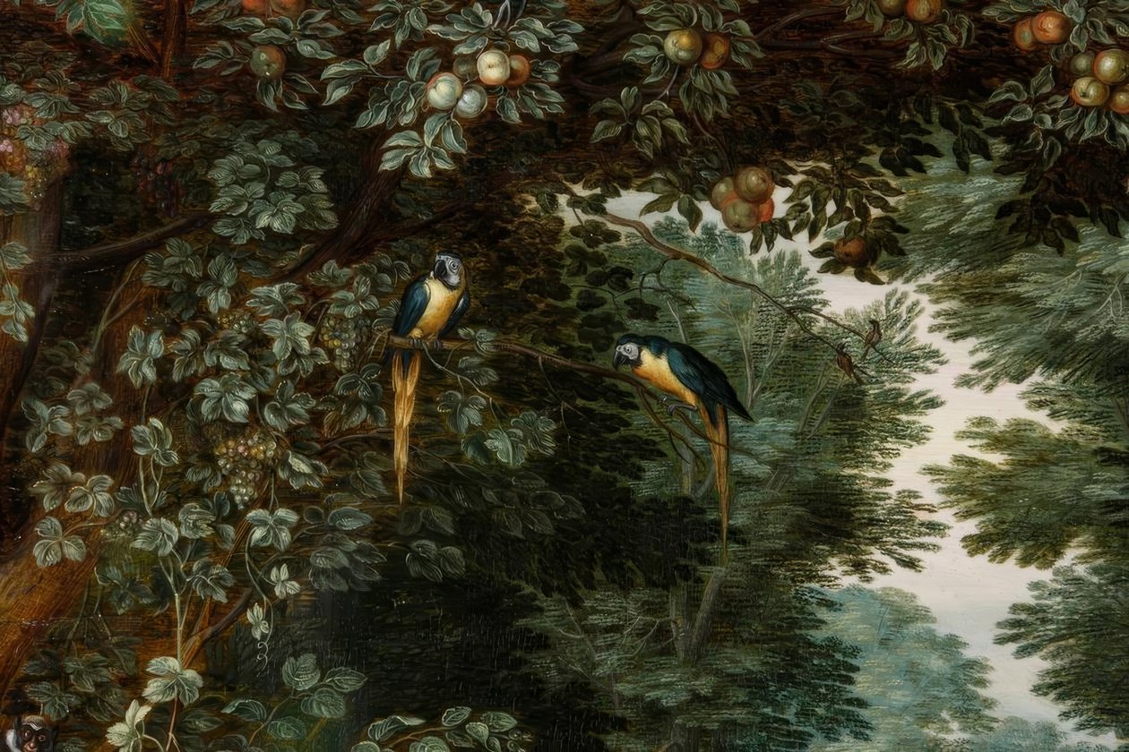 寓言元素地球和水 作者 扬·布鲁格（Jan Brueghel）