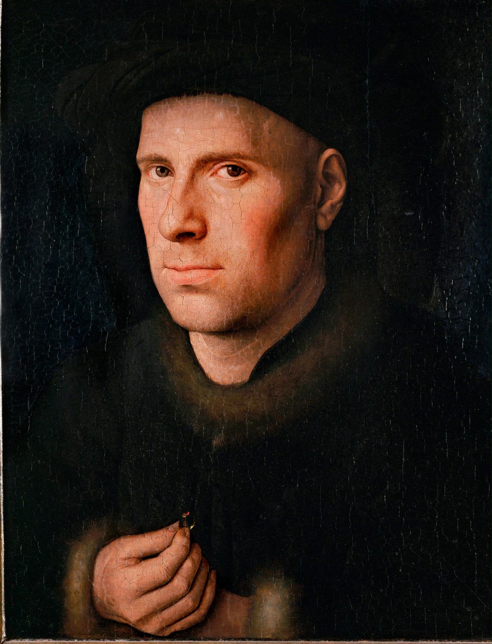 Jan de Leeuw，金匠......（橡木上的油彩） 作者 扬·范·埃克
