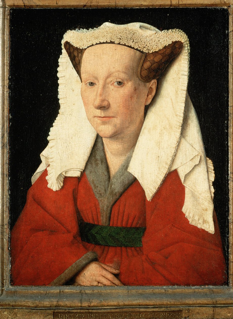 艺术家 Margaret van Eyck 的妻子 ... 作者 扬·范·埃克